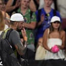 Austrálsky tenista Nick Kyrgios sa v dvojhrách z Australian Open rozlúčil.