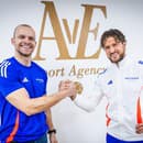 Členovia športovej agentúry Ave Coach Adam Jagnešák (vľavo) a Erik Čikoš.