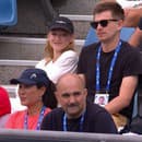 Speváčka Emma Drobná v hľadisku na Australian open, kde podporuje svoju novú lásku - českého tenistu Tomáša Macháča.