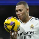 Hviezdny futbalista Realu Madrid Kylian Mbappé.