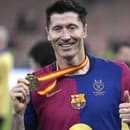 Robert Lewandowski patrí medzi lídrov Barcelony