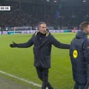 Rozhorčený tréner Robin van Persie