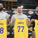 Hviezdny Luka Dončič už absolvoval oficiálne predstavenie v novom tíme Los Angeles Lakers.