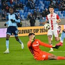 Slovan prekvapenie nepripustil: V osemfinále Slovenského pohára vyradil Trenčín