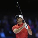 Tiger Woods počas januárového turnaja v Palm Beach Gardens.