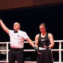 Lucia Cmárová (vľavo) bola kickbox na ME 2024 v kickboxe strieborná.