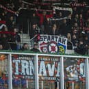 Fanúšikovia na derby Slovan - Trnava