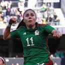 Mexická futbalistka Lizbeth Jacqueline Ovalleová strelila nádherný gól.