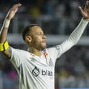 Neymar prežíva v Santos vydarenú seźonu