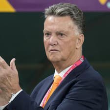 Tréner holandskej futbalovej reprezentácie Louis van Gaal.