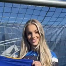 Toto je Ana Maria Markovičová, ktorá si robí zálusk na Portugalčana. Chorvátka vždy nosí dres s číslom aké má aj Cristiano.