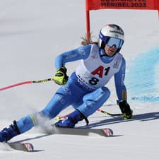 Talianka Marta Bassinová získala v super-G zlato.