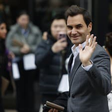 Švajčiar Roger Federer.