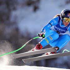 Zjazdová lyžiarka Sofia Goggiová 
