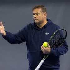 Uznávaný tenisový tréner Vladimír Pláteník.