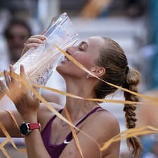 Česká tenistka Petra Kvitová sa stala víťazkou turnaja WTA v Miami