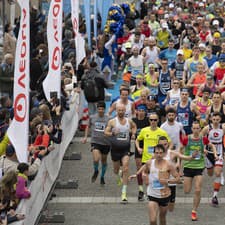 Snímka zo štartu podujatia ČSOB Bratislava Marathon.
