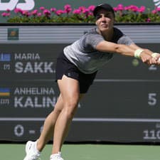 Ukrajinská tenistka Anhelina Kalininová sa turnajom v Charlestone už rozlúčila.