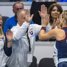 Anna Karolína Schmiedlová vybojovala pre Slovensko prvý bod.