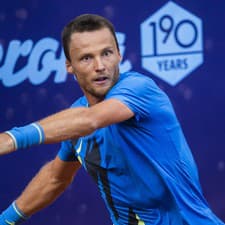 Na snímke slovenský tenista Jozef Kovalík. 