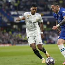 Enzo Fernandez (Chelsea) a Rodrygo (Real Madrid).