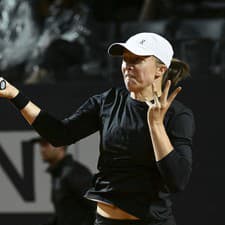 Poľská tenistka Iga Swiateková trénuje v Montreale nezvyčajnou technikou.