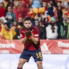 Španielsky futbalista Jordi Alba.