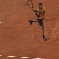 Francúz Gael Monfils na Roland Garros 2023.