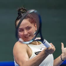 Na snímke slovenská tenistka Viktória Hrunčáková.