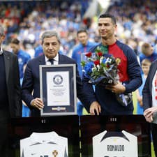 Cristiano Ronaldo v utorok odohral rekordný 200. zápas v národnom tíme.