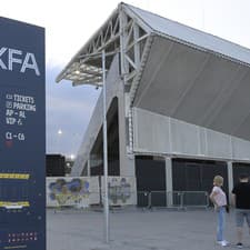 Na snímke Košická futbalová aréna (KFA). 