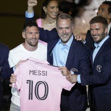 Oficiálne privítanie Lionela Messiho v Inter Miami.