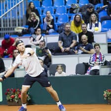 Slovenský tenista Jozef Kovalík vypadol v druhom kole antukového turnaja ATP vo švédskom Bastade.