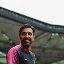 Legendárny taliansky brankár Gianluigi Buffon.