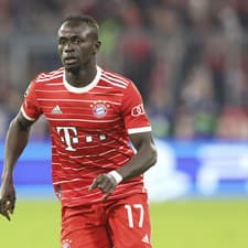 Senegalský futbalista Sadio Mané ešte v drese nemeckého Bayernu Mníchov.