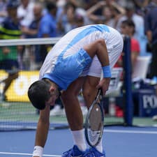 Novak Djokovič sa na US Open stal prvým semifinalistom.