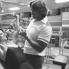 Lisa Lyonová na fotografiách s legendárnym Arnoldom Schwarzeneggerom.