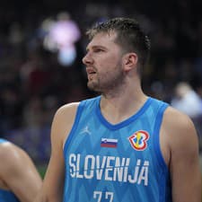 Slovinský basketbalista Luka Dončič.