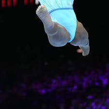 Americká gymnastka Simone Bilesová predviedla ako prvá žena na majstrovstvách sveta na preskoku takzvaného Jurčenka.