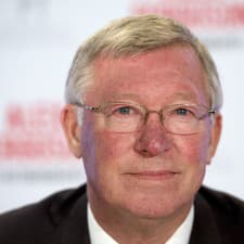 Legendárny tréner sir Alex Ferguson.