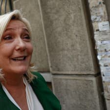 Francúzska krajne pravicová politička Marine Le Penová.