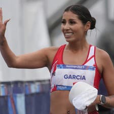 Kimberly García síce preteky vyhrala, ale rekord nevylepšila.