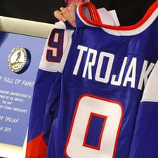 Ladislav Troják sa dostal do Siene slávy svetového hokeja v roku 2011.