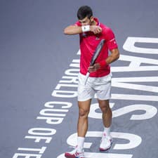 Srbský tenista Novak Djokovič.