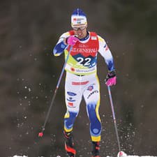 Švédsky bežec na lyžiach Calle Halfvarsson.