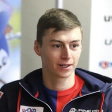 Na snímke mládežnícky majster sveta Jakub Borguľa počas tlačovej konferencie Slovenského zväzu biatlonu (SZB).