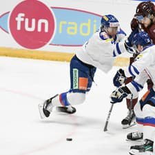 Slovenskí hokejisti uspeli aj proti Lotyšsku.
