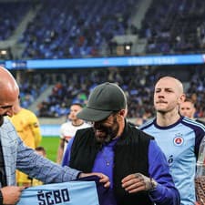 Filip Šebo dostal darček aj od bývalého klubu ŠK Slovan.  