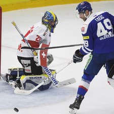 Slovenskí hokejoví reprezentanti uspeli aj v druhom prípravnom zápase proti Švajčiarsku.