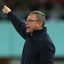 Nemecký futbalový tréner Ralf Rangnick.